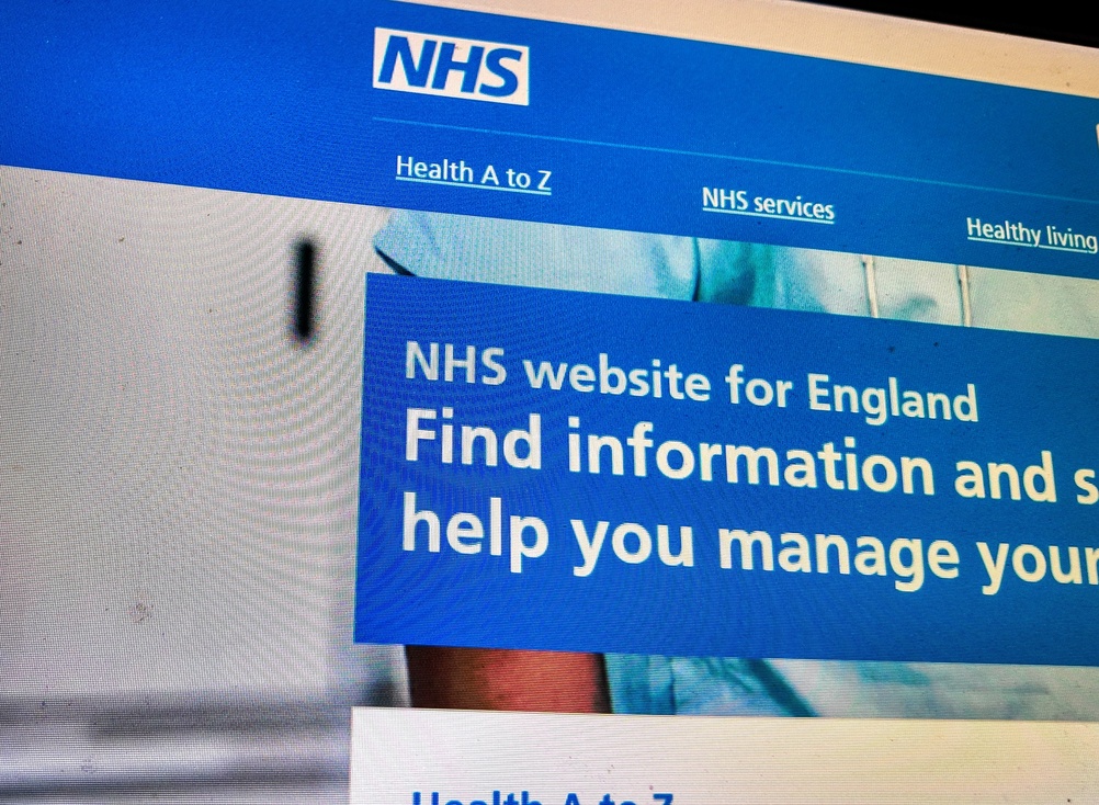 Dublin,Ireland,Febuary,5,2026....the,Nhs,Website,On,A,Computer
